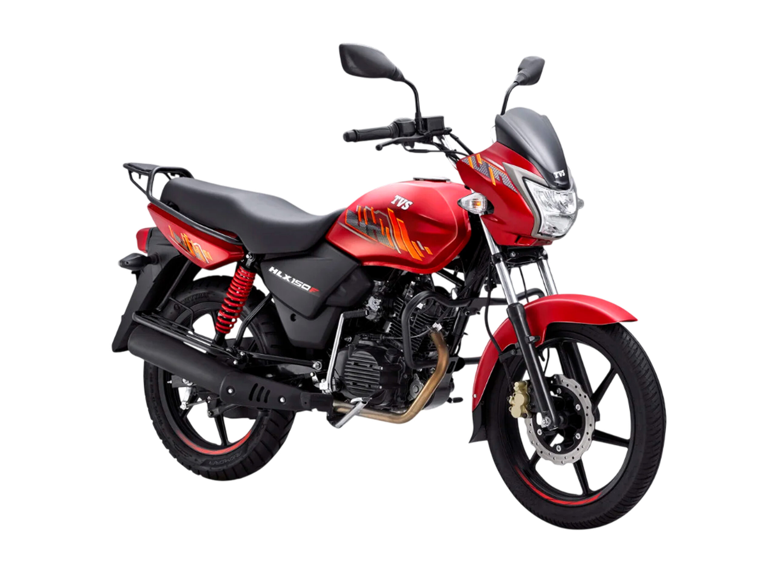 TVS HLX 150F Red