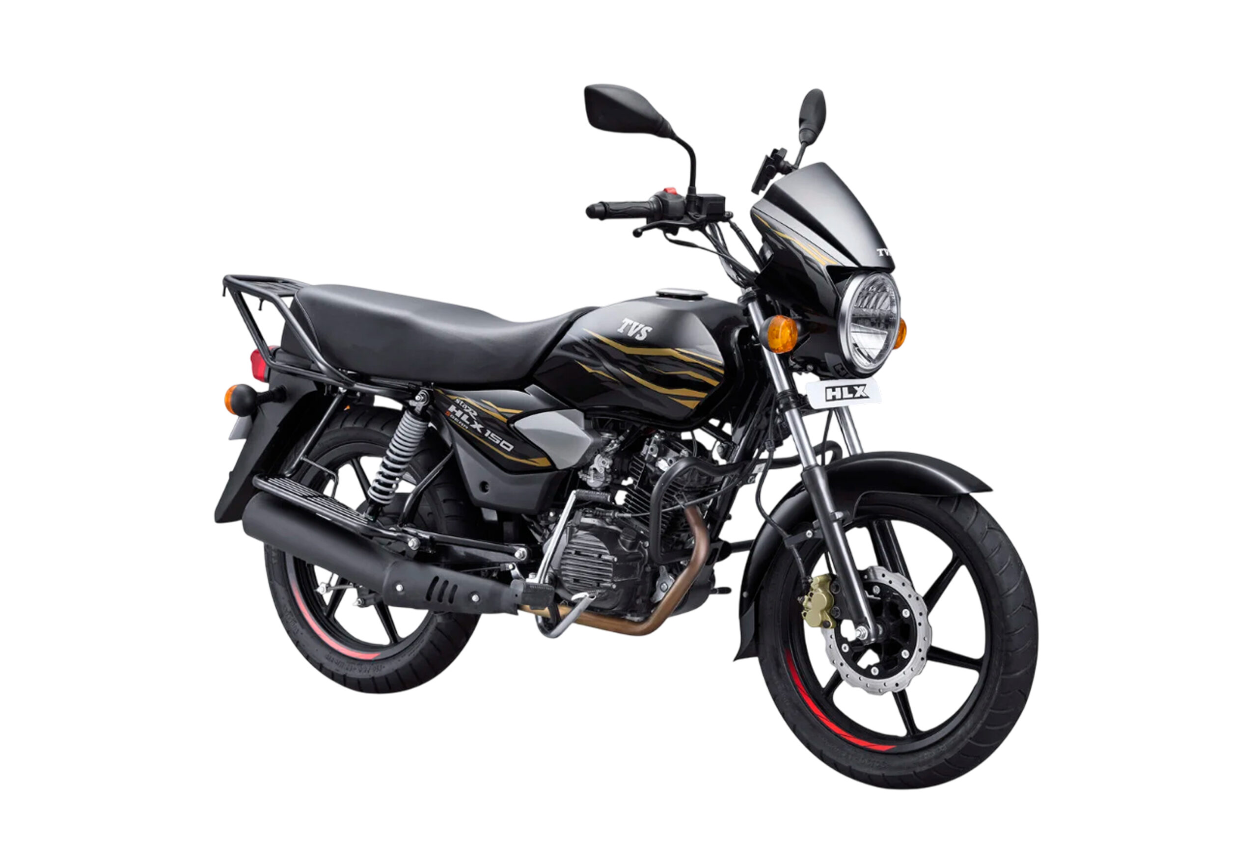 TVS HLX 150S Black